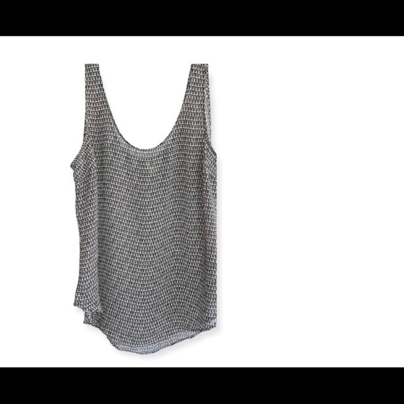 Old Navy Sheer Tank Top Sz L - Picture 3 of 4